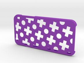 Plus case for iPhone 6 in Purple Processed Versatile Plastic