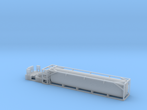 FEC LNG Tank - HOscale in Smooth Fine Detail Plastic
