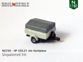 HP 350.01 mit Hochplane (N 1:160) in Tan Fine Detail Plastic