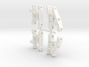 NRC-32 Front & Rear Arms in White Processed Versatile Plastic
