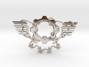 Gears of War Insane in Rhodium Plated Brass