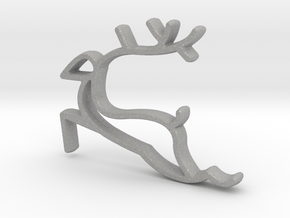 Reindeer Necklace  in Aluminum