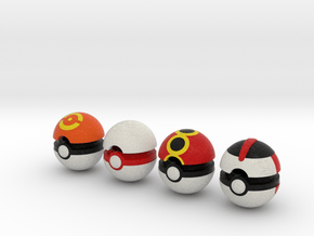 Pokeballs (Set 04) in Full Color Sandstone