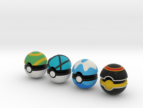 Pokeballs (Set 05) in Full Color Sandstone