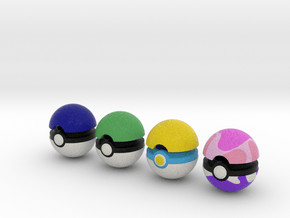 Pokeballs (Set 07) in Full Color Sandstone