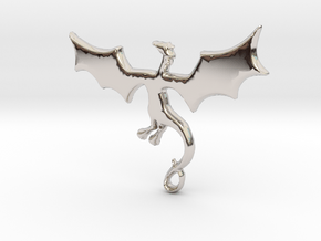 Dragon Pendant in Platinum