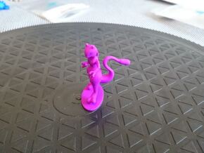 Mewtwo in Purple Processed Versatile Plastic