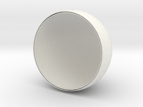 MoonLight-D140 in White Natural Versatile Plastic
