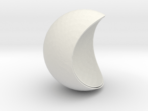 Pendant-LunaLight-D10 in White Natural Versatile Plastic