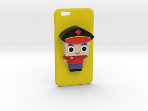 Iphone 6 Case (Cute policemen) in Full Color Sandstone
