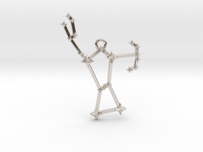 The Constellation Collection - Orion in Rhodium Plated Brass