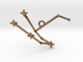 The Constellation Collection - Andromeda in Natural Brass