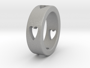 LOVE RING Size-11 in Aluminum