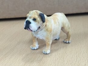 Bull Dog mini size (color) in Full Color Sandstone