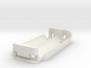 Dual 18650 Series Sled for Alpinetech P+ in White Natural Versatile Plastic