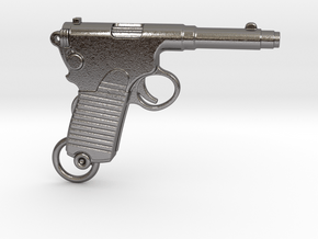Frommer Gun 1910 in Polished Nickel Steel