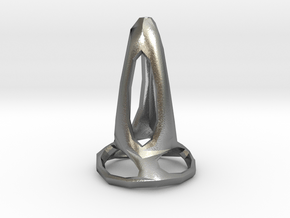 Cone in Natural Silver