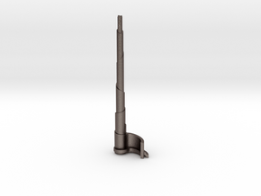The Spire in Polished Bronzed Silver Steel