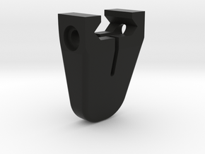 Mini handstop Picatinny - imperial in Black Natural Versatile Plastic