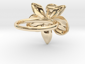 Orchid Ring in 14K Yellow Gold: 5 / 49