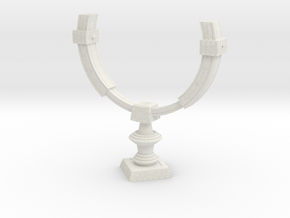 "TP" Mirror of Twilight (Stand Base) in White Natural Versatile Plastic