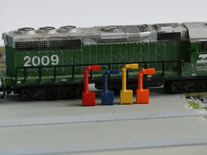 N Scale 12x Boom Cabinet in Smooth Fine Detail Plastic