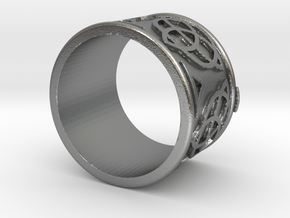 Celtic Ring Bene in Natural Silver