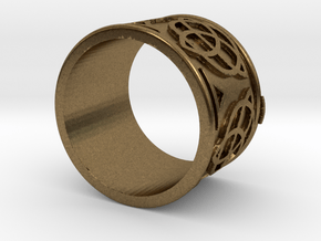 Celtic Ring Bene in Natural Bronze