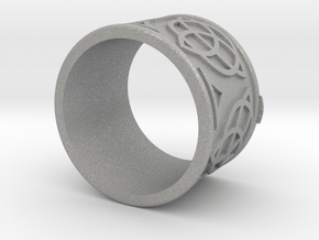 Celtic Ring Bene in Aluminum