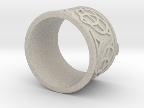 Celtic Ring Bene in Natural Sandstone