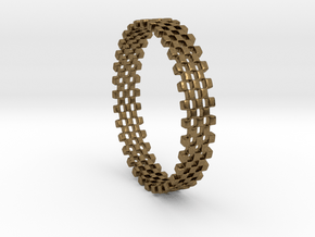 Continum Ring (Size-9) in Natural Bronze: 9 / 59
