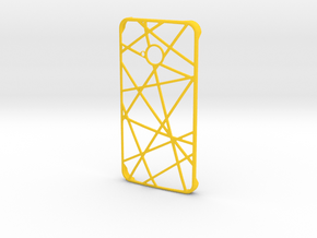 Htc One Case in Yellow Processed Versatile Plastic