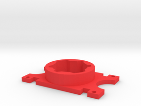S3 Arctic Laser Adapter For Thing-o-matic in Red Processed Versatile Plastic