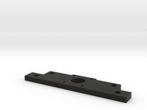 Flat Bracket in Black Natural Versatile Plastic