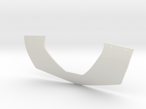 Boba Fett Collar Plate in White Natural Versatile Plastic