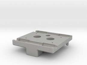 X Carriage Base for Dual Extruders in Aluminum