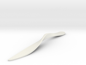 Callam Knife in White Natural Versatile Plastic