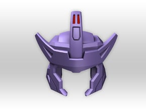 G1 Styled Helm for TR Galvatron in Tan Fine Detail Plastic