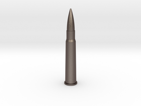.303 British in Polished Bronzed Silver Steel