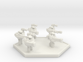 UWN Marine Standard Squad (Hex) in White Natural Versatile Plastic