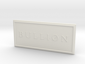 Bulliøn in White Natural Versatile Plastic