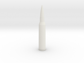 .338 Laupa Magnum in White Natural Versatile Plastic