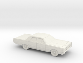 1/87 1965 Mercury Monterey Sedan in White Natural Versatile Plastic