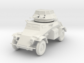 PV133 Sdkfz 222 Armored Car (1/48) in White Natural Versatile Plastic