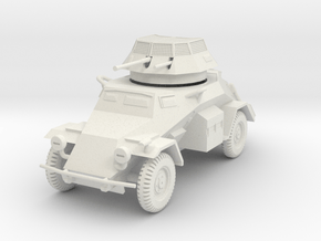 PV133D Sdkfz 222 Armored Car (1/56) in White Natural Versatile Plastic