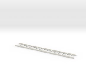 12 Foot Ladder in White Natural Versatile Plastic: 1:13.71