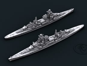 1/1800 KM CA Admiral Hipper [1941] in White Natural Versatile Plastic