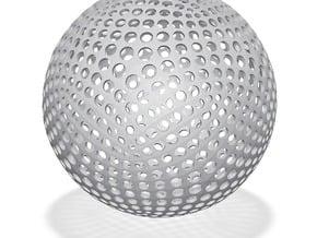 Designer Sphere in Tan Fine Detail Plastic