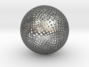 Designer Sphere in Natural Silver