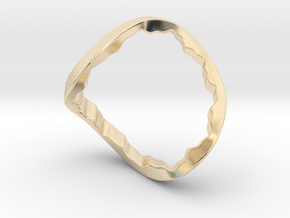 Event Horizon Ring in 14k Gold Plated Brass: 7 / 54